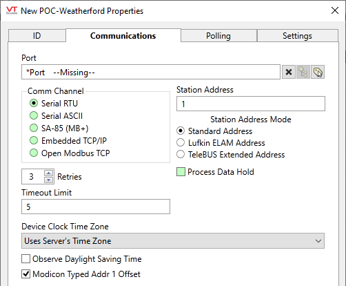 modbus poll interval