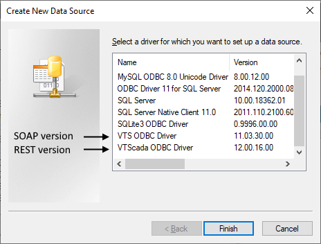 using odbc driver 11 for sql server to query access file